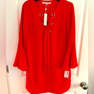 Trina Turk Xandra Tunic in Torch